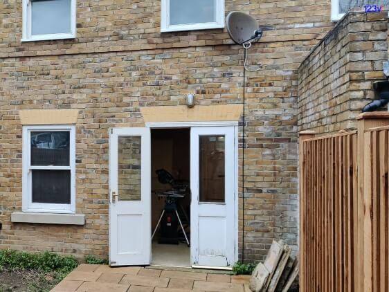 Black Bespoke Patio Veranda