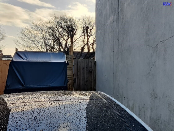 RAL 7016 Cantilever Carport