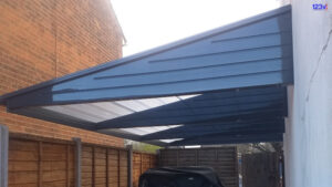 123v GRP Cantilever Carports Ipswich