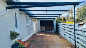 123v 7016 Traditional Aluminium Carports