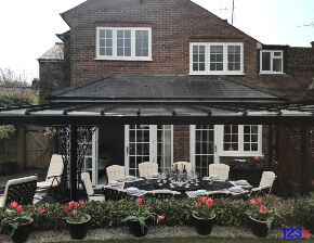 123v Patio Veranda in the Summer
