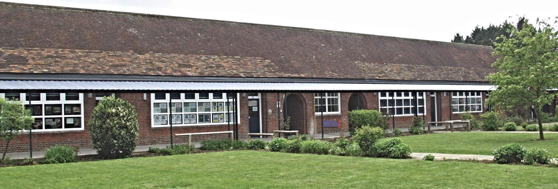 School Walkway Canopy in Essex