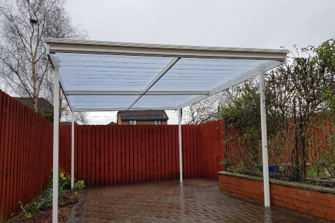 123v Freestanding Carport