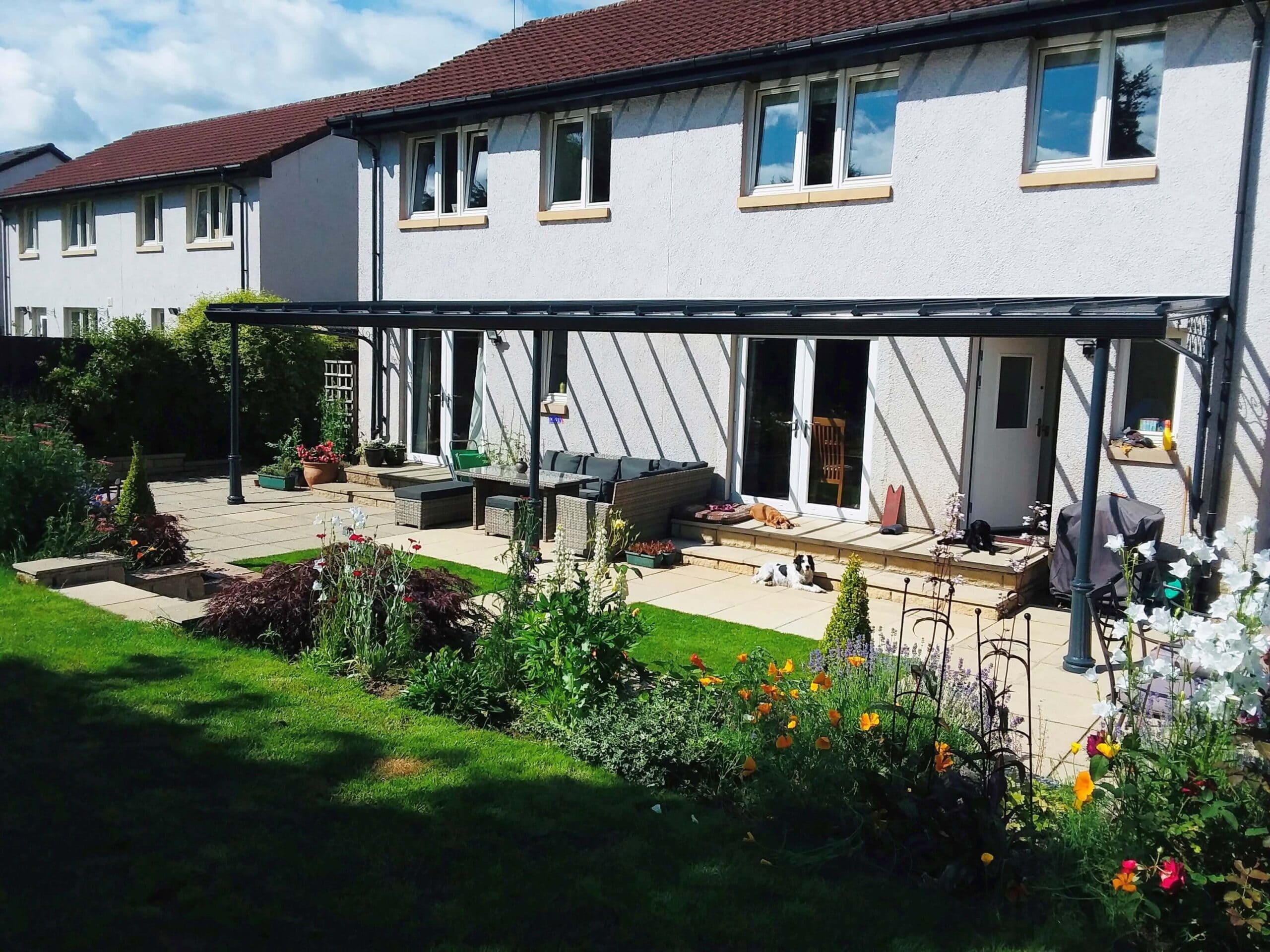 Large Glass Patio Veranda in Dunblane, Perth