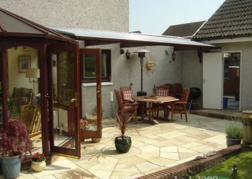 Brown Finished Domestic Canopy