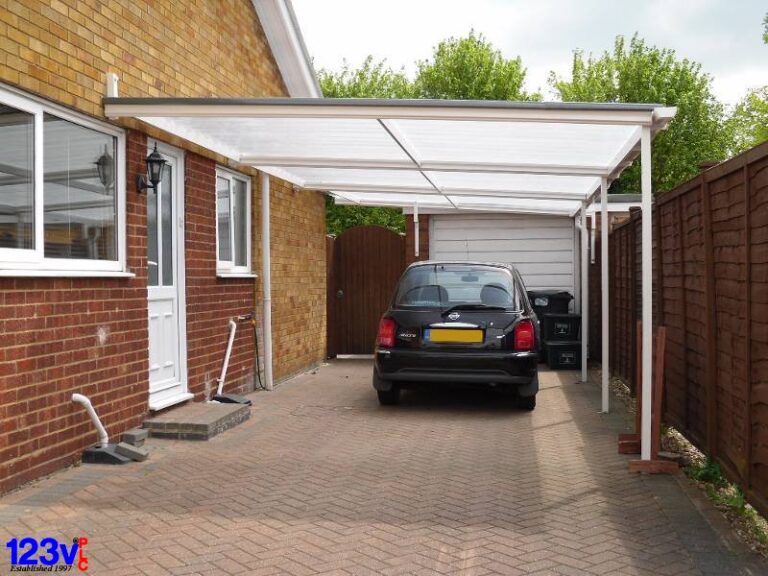 nissan-under-white-traditional-carport