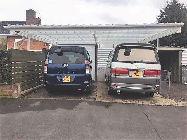 Free Standing Carports Dual Garage Carport Birmingham