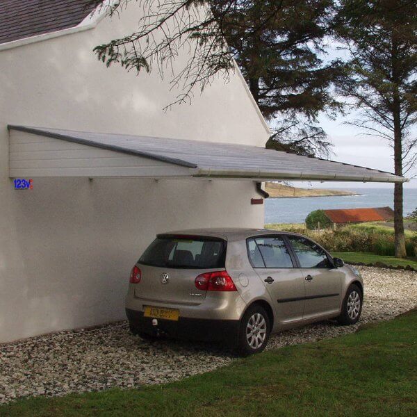 Cantilever Carport Canopy fitted Highlands of Scotland, Inverness