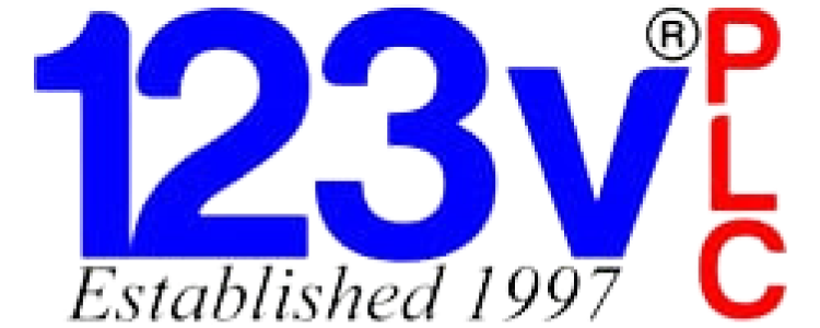 123v logo