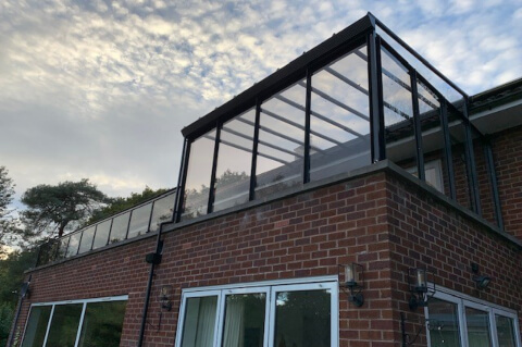 Bespoke Canopies Balcony