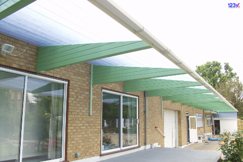 Green Bespoke Canopies