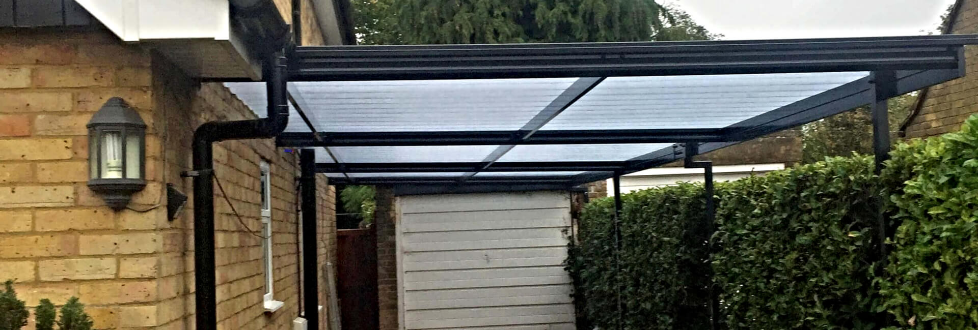 Carport with Posts, in Prestwood High Wycombe England UK