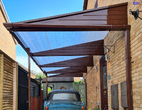 Cantilever Carport 123v Convertable Car Cover