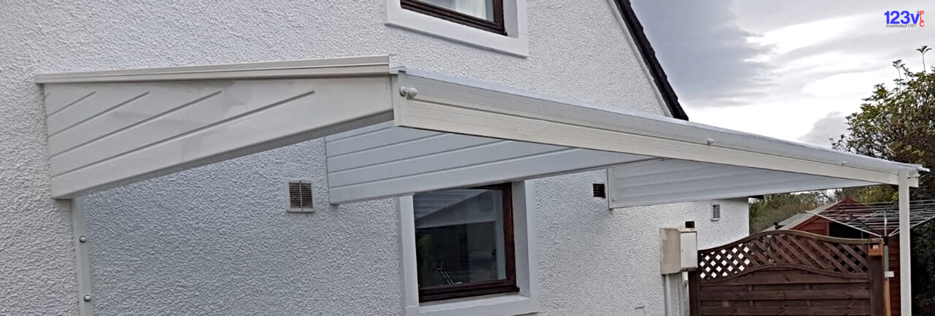 Cantilever Carport Canopy fitted Highlands of Scotland, Inverness