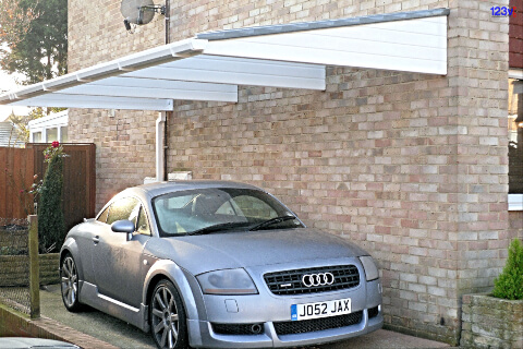 Cantilever grp Carport car