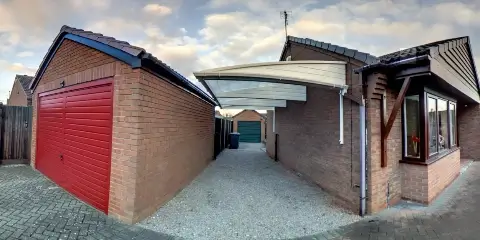 Carport Canopy for a Bungalow In Lincoln