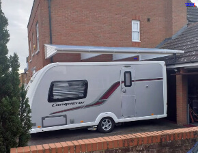 Caravan Cantilever Carport Canopy, No Posts