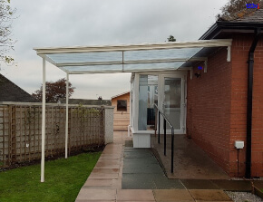 Carport in Barnsley South Yorkshire in the UK