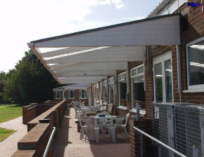 Commercial Canopy at Bowling Club