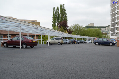 Commercial Carport for Flats Parking