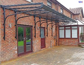 Glass Veranda Canopy, Isle of Man