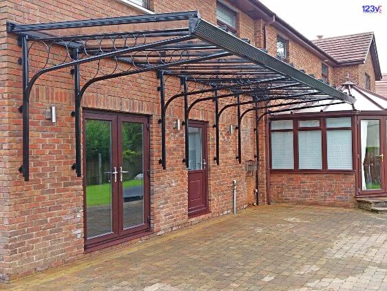 Glass Veranda Canopy, Isle of Man