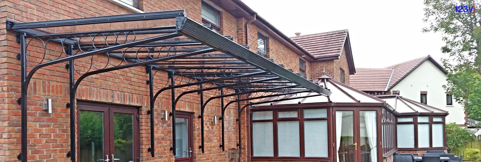 Glass Veranda Canopy, Isle of Man