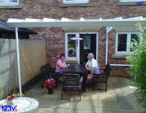 Glass Veranda in Stafford, Staffordshire