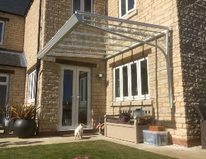 Light Grey Veranda in South East England