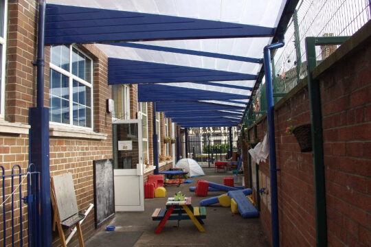 Outside Classromm Canopies for Teaching