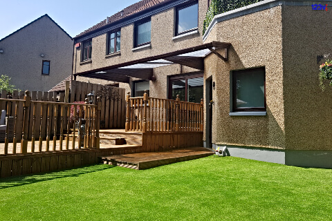 Patio and Garden canopies in brown