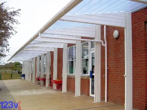 School Covered Walkway