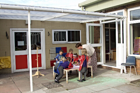 School Nursery Canopies