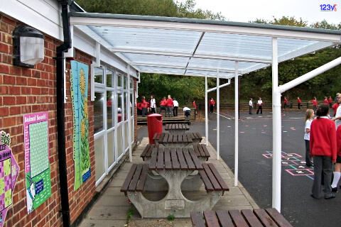 School Shelter Covered Dining Area
