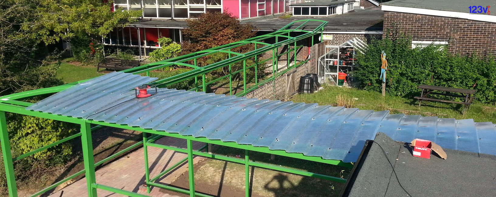 Spinney-School Covered Walkway