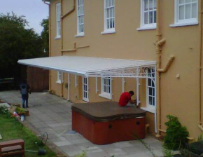 Ornate Glass Veranda In Bedford, UK