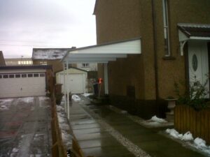 cantilever carport snowposts 123v