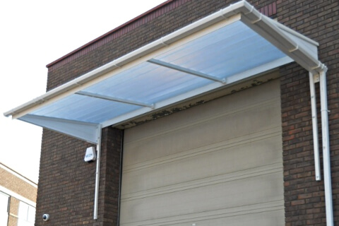 cantilever loading bay commercial carport canopy