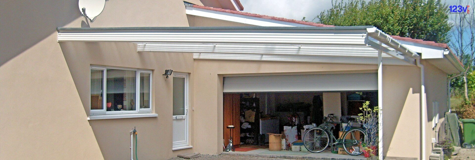 Double Canopy Carport Jersey, Channel Islands