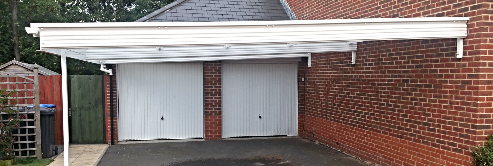 Traditional Double Wide Span Carport