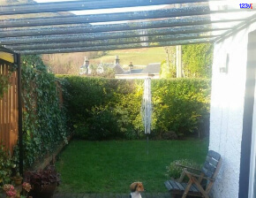 Glass Veranda in Alloa, Scotland