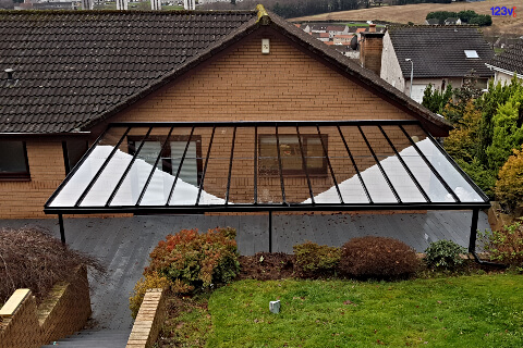 Large Glass Veranda