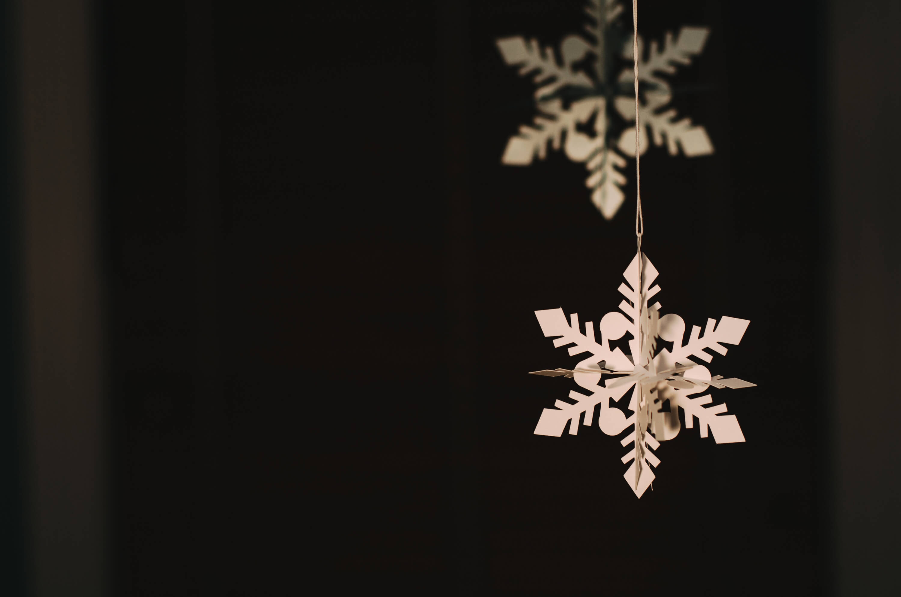 snowflake decorations
