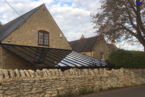 Solar powered Carport