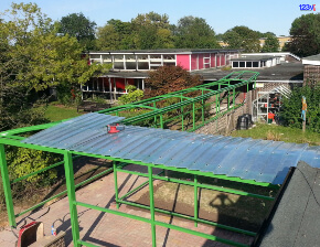 Spinney School Covered Walkway