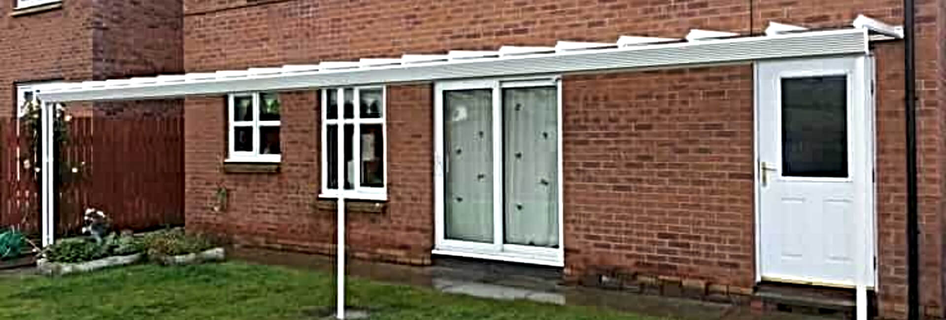 Glass Veranda in Dunfermline, Fife, Scotland