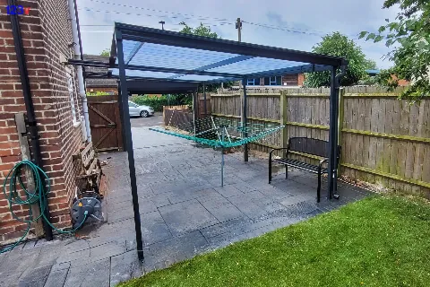 Freestanding Carport by 123v in Derbyshire England