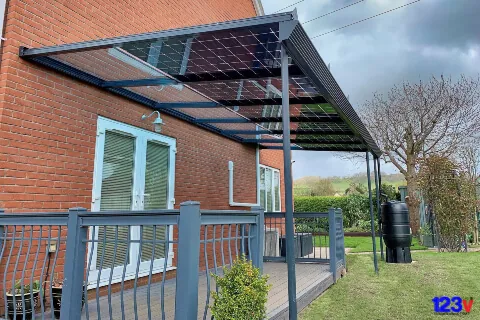 Solar Powered Verandas for your Patio and garden