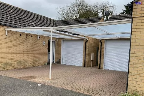 Traditional Double Carports 123v UK