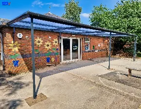 123v Outdoor Classroom Canopies in Chesterfield Derbyshire by 1233v uk based.